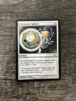 MTG 1x Chromatic Sphere x1 LP Mirrodin - Image 1