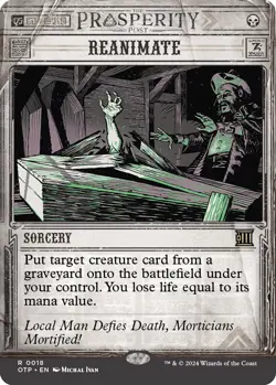 Reanimate - 18 / English / Near Mint MTG - Image 1