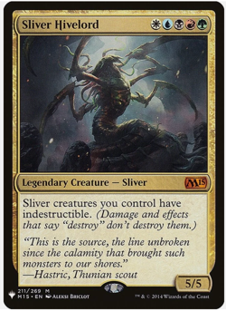 [1x] Sliver Hivelord (M15) Near Mint, English Mystery Booster MTG Magic - Image 1