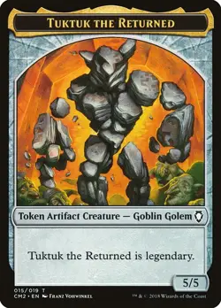 Tuktuk the Returned Token - Commander Anthology Volume II Tokens | MTG Card - Image 1