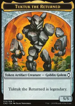 Tuktuk the Returned Token - Commander Anthology Volume II Tokens | MTG Card - Image 3