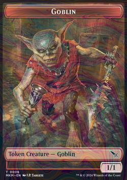 Foil Goblin Token - TMKM - 6 | MTG Card - Image 3