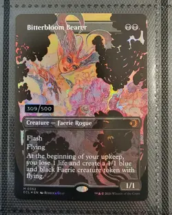 Magic: The Gathering Bitterbloom Bearer Serial Numbered Foil ECL 2026 M0352 - Image 2