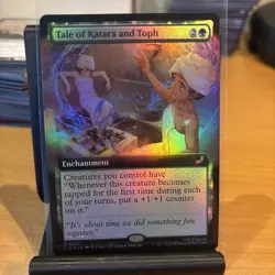 Tale of Katara and Toph #207 Avatar: The Last Airbender Ext. Art Foil Rare - Image 1