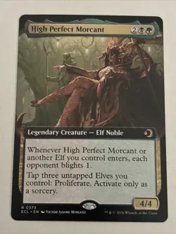 High Perfect Morcant (Extended Art) R Lorwyn Eclipsed 373 NM - MTG - Image 1