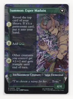 Esper Origins (Borderless) R FINAL FANTASY 370 NM - Foil - Image 2