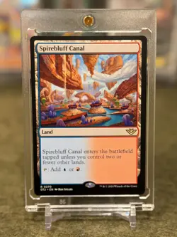 Spirebluff Canal - RARE LAND #270 Outlaws Thunder Junction OTJ Magic MTG - Image 1