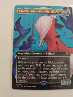 Ulalek, Fused Atrocity (Borderless) Commander: Modern Horizons 3 Regular - Image 3
