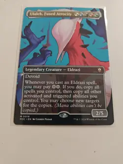 Ulalek, Fused Atrocity (Borderless) Commander: Modern Horizons 3 Regular - Image 4