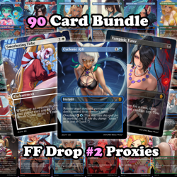 Final Fantasy Collection 2! 90 Cards | MTG x Final Fantasy Premium Art Bundle - Image 1