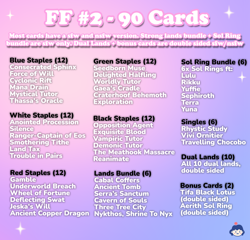 Final Fantasy Collection 2! 90 Cards | MTG x Final Fantasy Premium Art Bundle - Image 3