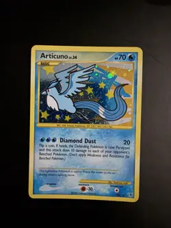 Pokemon TCG Articuno 148/147 Platinum 2009 Supreme Victors Secret Rare - Image 1