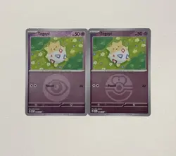 2x Togepi #080/217 Reverse Holo Ascended Heroes Pokemon- NM/M - Image 1
