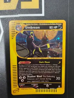 Pokemon Umbreon H29/H32 Holo Aquapolis Ultra Rare Card - Image 1