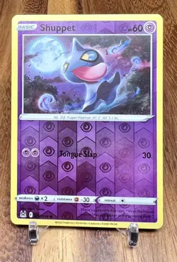 Shuppet 072/196 Reverse Holo Lost Origin Pokemon Card NM - Image 1