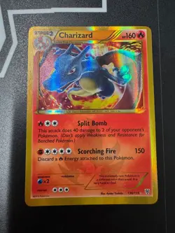 Pokemon Charizard Plasma Storm 136/135 Ultra Rare Holo Card - Image 1