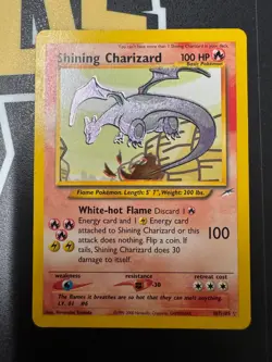 Pokemon Shining Charizard Neo Destiny 107/105 Ultra Rare Holo Card - Image 1