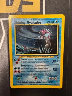Pokemon Shining Gyarados Neo Revelation 65/64 Ultra Rare Holo Card - Image 1