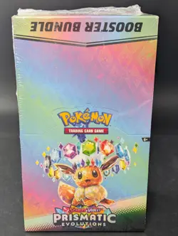 Pokemon SV8.5 Prismatic Evolutions Booster Bundle Display Case Sealed - Image 1