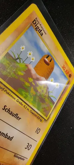 (NM) Digda 47/102 | 1 Edition Base Set Pokemon Karte Deutsch 🇩🇪 Vintage - Image 3