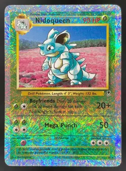 2002 Pokemon Legendary Collection Reverse Holo #32/110 Nidoqueen - Image 1