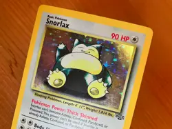 Pokemon TCG Jungle Set Rare Holo Snorlax 11/64 - Image 3