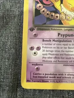 Pokemon Team Rocket Dark Hypno 1st Edition 26/82 - Image 4