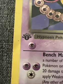 Pokemon Team Rocket Dark Hypno 1st Edition 26/82 - Image 5