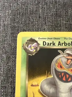 Pokemon Team Rocket Dark Arbok 1st Edition 19/82 - Image 2