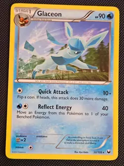 GLACEON 30/108 R DARK EXPLORERS POKEMON NM/M - Image 1