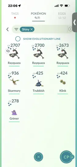 Pokemon Go (Stage 40) Shiny Rayquaza X3 ( 9Legendarys ) - Image 4