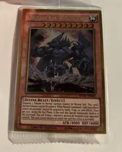 Yu-Gi-Oh Obelisk The Tormentor MVPC-EN001 Sealed Limited Edition - Image 1