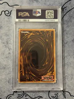 Yu-Gi-Oh! Quarter Century Stampede RA04-EN019 Erebus Underworld Monarch PSA 9 - Image 2