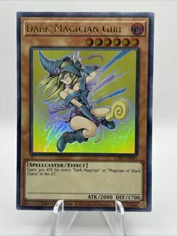 Yu-Gi-Oh! Dark Magician Girl LART-EN035 Lost Art Promo Limited Ed NEAR MINT! - Image 1