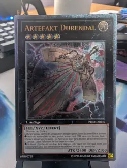 YuGiOh! Artifact Durendal PRIO-EN049 Ultimate Rare 1st Ed GERMAN LANGUAGE - Image 1