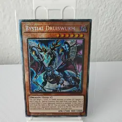 Yugioh Bystial DruiswurmMP25-EN044 1st Edition Effect Dragon Holo PSR - Image 1