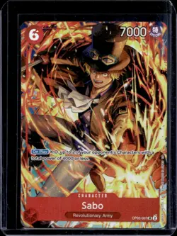 2025 One Piece Illustration Box Volume 5 Sabo Super Rare #OP05-007 - Image 1