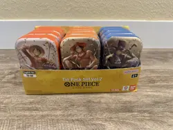 One Piece TCG DISPLAY 12x Mini Tin Pack Set VOL. 2 - Image 2