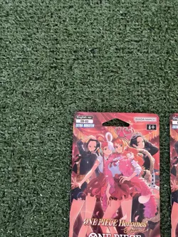 2 X One Piece HEROINES EDITION EB-03 Booster Pack Sealed Factory Sealed Sleeve - Image 2