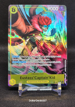 One Piece CCG Eustass"Captain"Kid 112 Parallel Royal Blood OP10 - Image 1