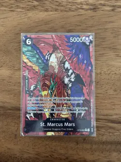 One Piece OP13-091 St. Marcus Mars Alt Art Eng NM - Image 1