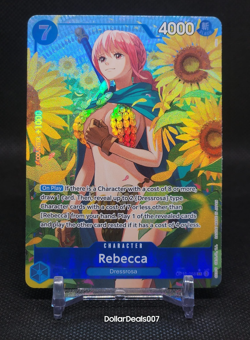 One Piece CCG Rebecca Parallel 058 Parallel Royal Blood OP10 - Image 1