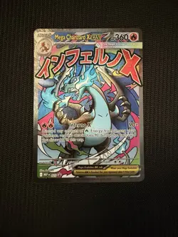 Mega Charizard X ex 023 Mega Evolution Promo Holo Pokemon Card NM/M Charizard - Image 1
