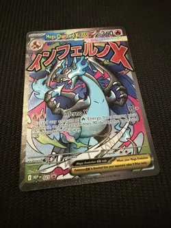 Mega Charizard X ex 023 Mega Evolution Promo Holo Pokemon Card NM/M Charizard - Image 2