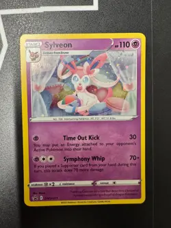Pokemon Sylveon SWSH211 Promo Black Star Ultra Rare Holo Card - Image 1