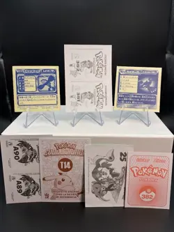 Pokemon Kyogre #382 Set of 7 - PERU/NON TCG - Image 2