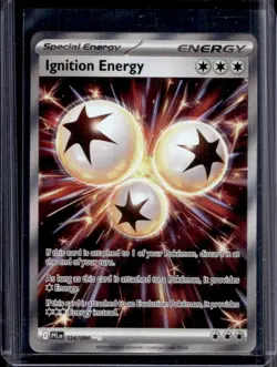 2025 Pokemon Phantasmal Flames Ignition Energy Ultra Rare #124/094 - Image 1