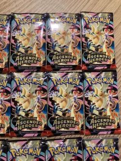 Pokemon TCG Ascended Heroes Booster Pack lot x22 New Sealed with Free Shipping - Image 4