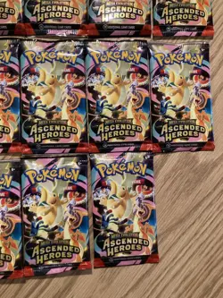 Pokemon TCG Ascended Heroes Booster Pack lot x22 New Sealed with Free Shipping - Image 5