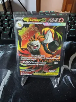 Mega Camerupt ex ⭐ 156/132 Holo Ultra Rare Mega Evolution 2025 Pokemon NM - Image 1